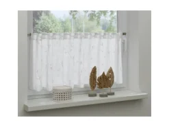 Hot Bennetti Bistrogardine Stickerei Natur 45 x 140 cm