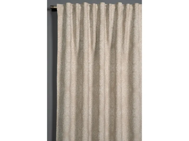 Best Bennetti Schal mit Gardinenband Beige 140 x 245 cm