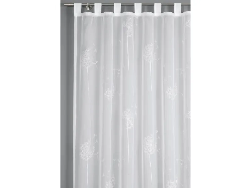 New Bennetti Schlaufenschal Voile-Flock Weiß 140 x 245 cm