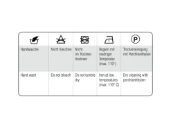 New Bennetti Schlaufenschal Voile-Flock Weiß 140 x 245 cm