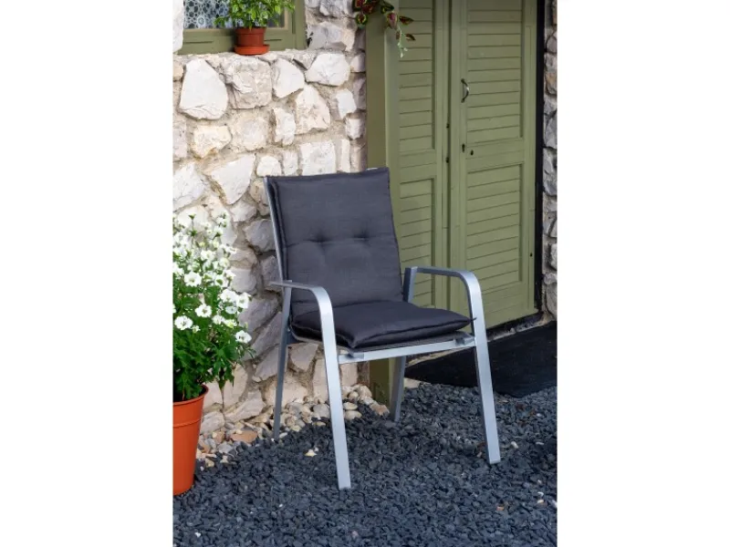 Clearance Beo Niedriglehner-Saumkissen Belsch Barcelona 103 cm x 50 cm x 6 cm Anthrazit