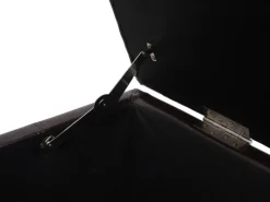 Clearance BERLINLODGE Aufbewahrungs-Truhe Lars 45x114x45cm Kunstleder Braun