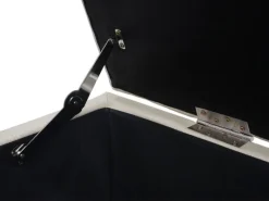 BERLINLODGE Aufbewahrungs-Truhe Lars 45x114x45cm Kunstleder