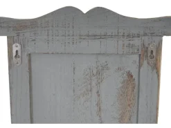 BERLINLODGE Garderobe 2er-Set 109x28x5,5cm Wandhaken Holz Shabby