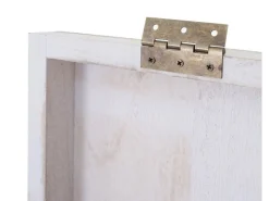 BERLINLODGE Rüttelbrett Weinregal Für 20 Flaschen HxBxT 120x22x5cm Flaschenregal 20 Flaschen Shabby-Look Vintage