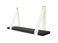 BERLINLODGE Wandregal HxBxT 27x50x13cm Hängeregal Regal Shabby-Look Vintage