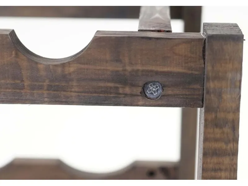 Discount BERLINLODGE Weinregal Für 12 Flaschen HxBxT 30x42x26cm Tanne 3 Böden 3 Stück Flaschenregal Weinständer Weinhalter