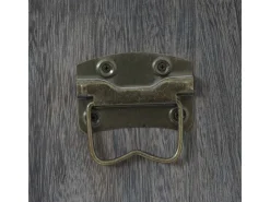 BERLINLODGE Weinregal Mit Schublade Flaschenregal 20 Flaschen HxBxT 76x48x31cm Shabby-Look Vintage