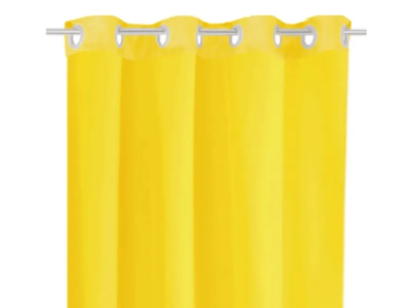 Bestgoodies Dekoschal Ellen Ösen Blickdicht 140 cm x 245 cm 2er Pack