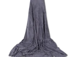 Online Bestgoodies Mikrofaser Decke 220 x 240 cm Anthrazit