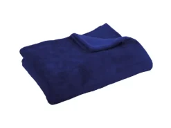Best Bestgoodies Mikrofaser Decke Blau Mittelblau 150 x 200 cm