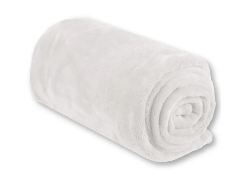 Bestgoodies Mikrofaser Decke Weiß 210 x 280 cm