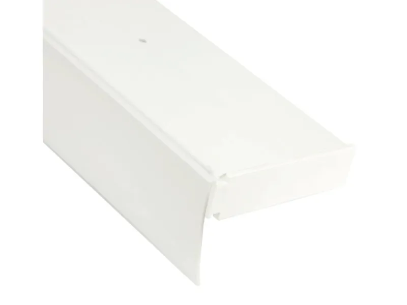 Bestlivings 420 cm Vorhangschiene mit Blende 2 Lauf Weiß / 2 x 120 cm & 2 x 90 cm