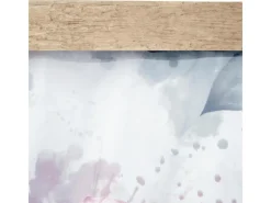 Bestlivings 180 cm Vorhangschiene mit Blende 2 Lauf Sonoma / 2 x 90 cm