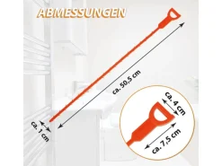 Bestlivings Abflussschlange Abflussreiniger & Verstopfungsentferner 4er Pack