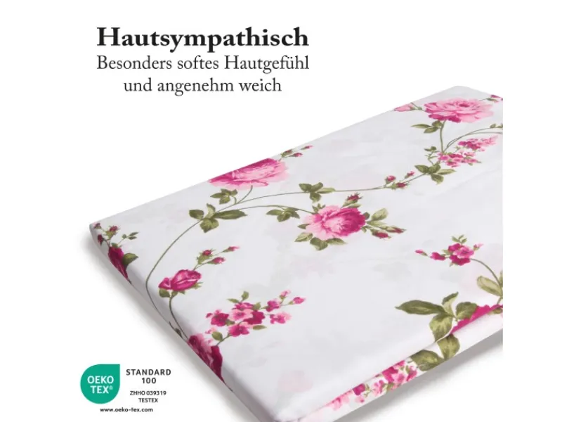 Best Bestlivings Bettwäsche Mikrofaser 80 x 80 cm & 135 x 200 cm Ranke