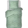 Bestlivings Bettwäsche Renforce 80 x 80 cm & 135 x 200 cm ZickZack Mint