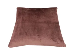 Discount Bestlivings Dekokissen Kuschel Kissenbezug mit Reißverschluss 45 x 45 cm Braun