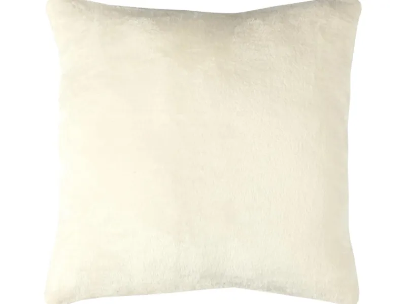 Discount Bestlivings Dekokissen Kuschel Kissenbezug mit Reißverschluss 60 x 60 cm Champagner