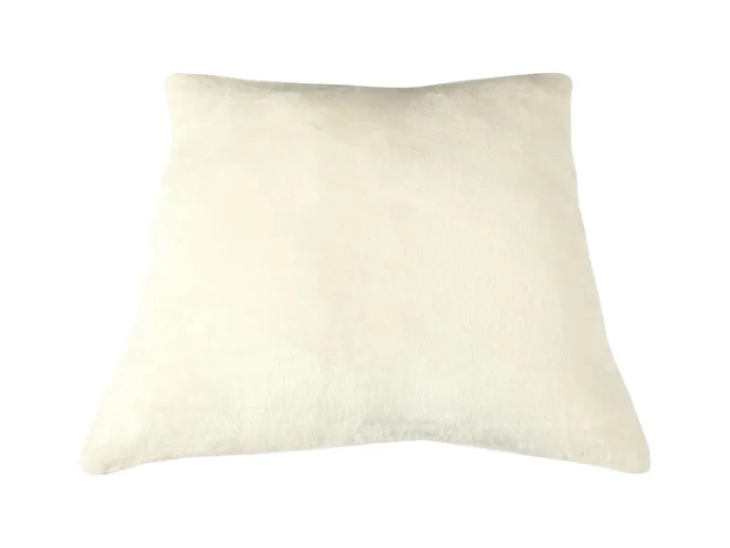 Discount Bestlivings Dekokissen Kuschel Kissenbezug mit Reißverschluss 60 x 60 cm Champagner