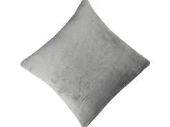 Outlet Bestlivings Dekokissen Kuschel Kissenbezug mit Reißverschluss 45 x 45 cm Grau