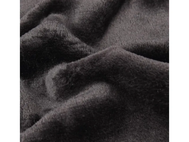 Online Bestlivings Dekokissen Kuschel Kissenbezug mit Reißverschluss 40 x 60 cm Schwarz