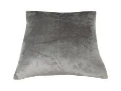 Outlet Bestlivings Dekokissen Kuschel Kissenbezug mit Reißverschluss 45 x 45 cm 2er Pack Anthrazit