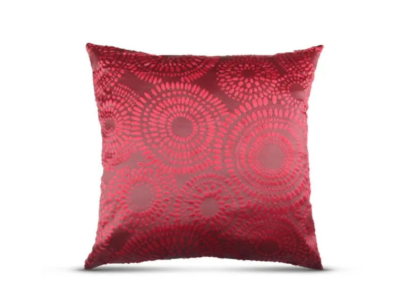 Outlet Bestlivings Dekokissen Punkte 40 x 40 cm Rot