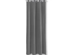 New Bestlivings Dekoschal Ellen Ösen 140 cm x 145 cm Anthrazit