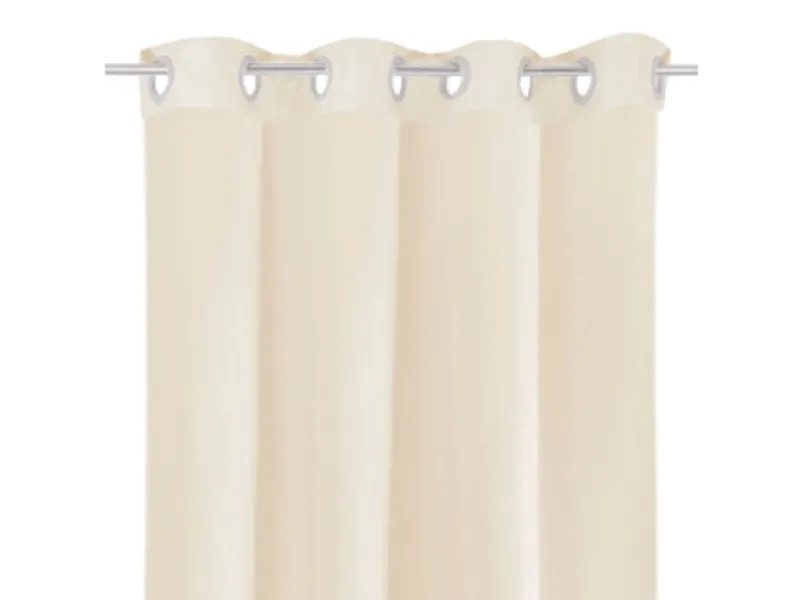Outlet Bestlivings Dekoschal Ellen Ösen 140 cm x 225 cm Beige