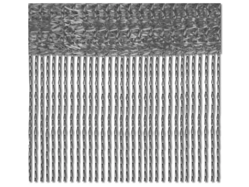 Bestlivings 2er Pack Fadenvorhang Fadengardine Gardine Vorhang 90 cm x 240 cm