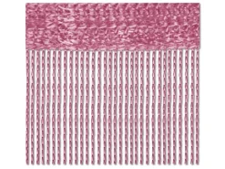 Online Bestlivings 2er Pack Fadenvorhang Fadengardine Gardine Vorhang 90 cm x 240 cm Altrosa