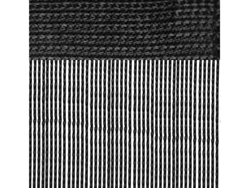 Sale Bestlivings Fadengardine Vorhang für Wohnwagen in Schwarz 56 cm x 185 cm