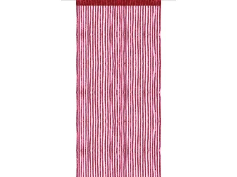 Clearance Bestlivings Fadenvorhand Fadengardine Vorhang Gardine 90 cm x 200 cm Rot