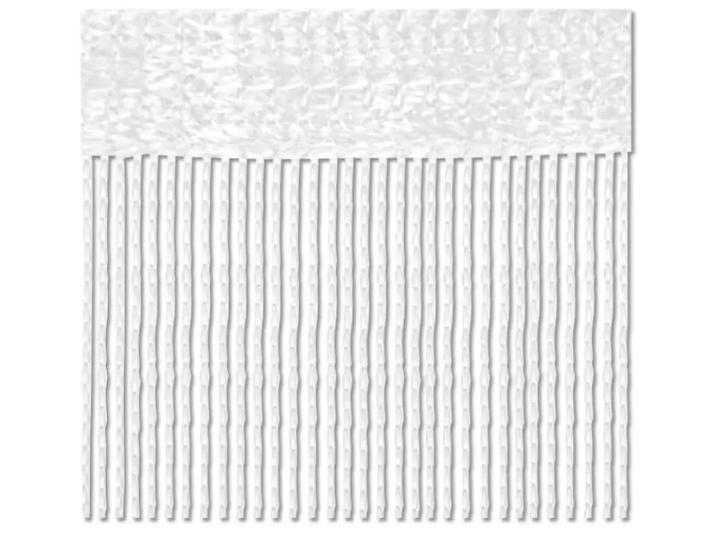 Sale Bestlivings Fadenvorhang Fadengardine Gardine Vorhang 140 cm x 240 cm Weiß