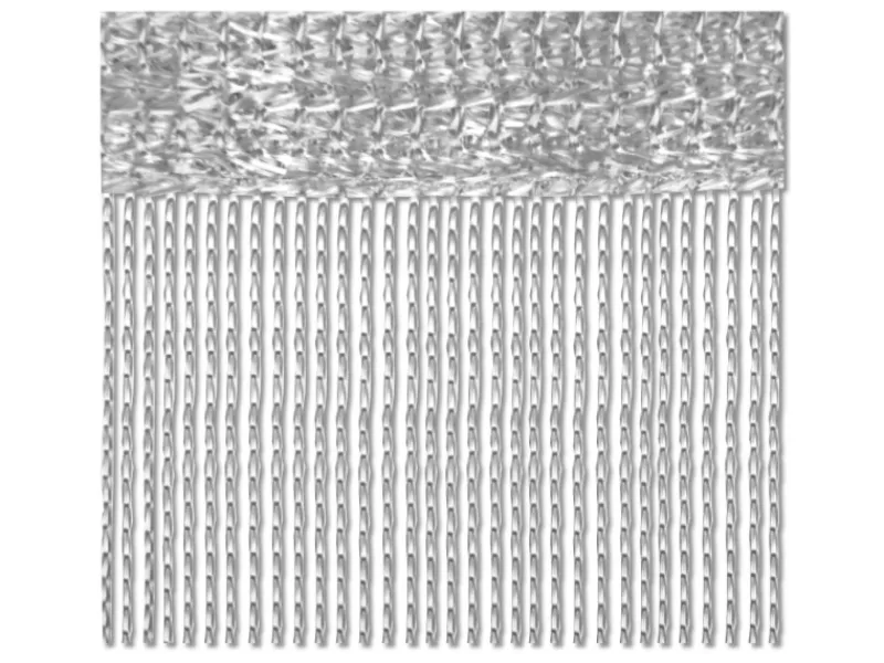 Sale Bestlivings Fadenvorhang Fadengardine Gardine Vorhang 140 cm x 240 cm Silber