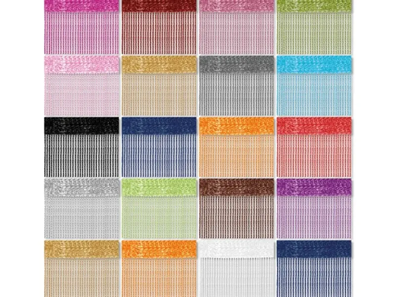 Bestlivings Fadenvorhang Fadengardine Gardine Vorhang 140 cm x 240 cm