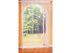 Bestlivings Fadenvorhang Fadengardine Gardine Vorhang 140 cm x 240 cm