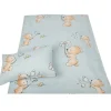 Bestlivings Kinder Bettwäsche 100 x 135 cm & 40 x 60 cm - Bärchen Blau