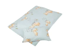 Bestlivings Kinder Bettwäsche 100 x 135 cm & 40 x 60 cm - Bärchen Blau