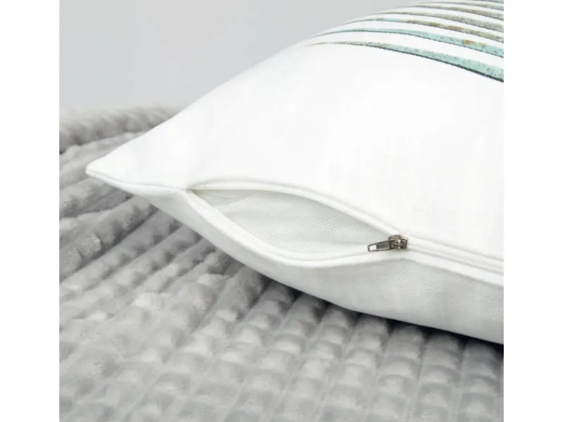 Bestlivings Kissenhülle 45 x 45 cm Palmen Print Petrol