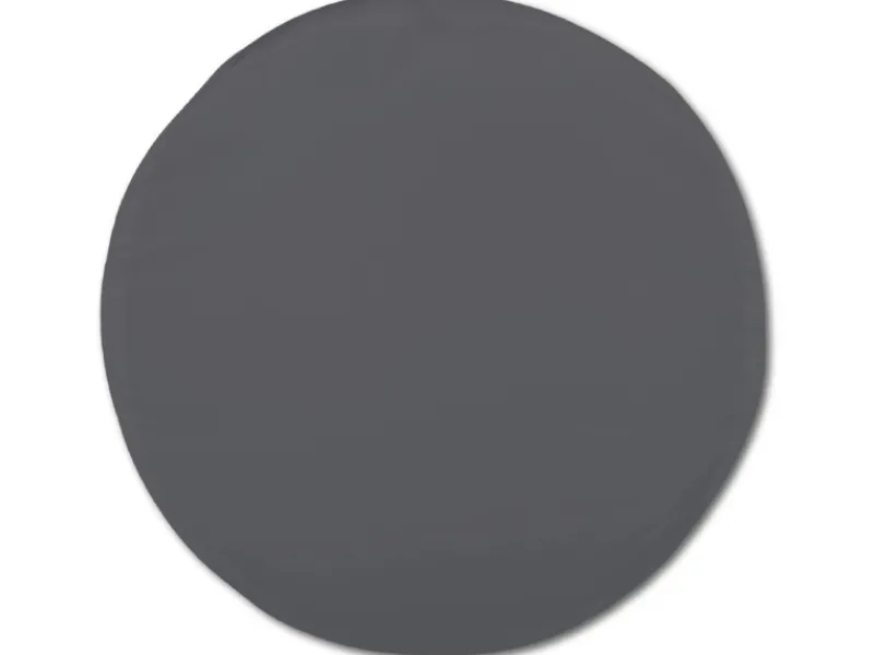 Bestlivings Kissenhülle Ellen Durchmesser 30 cm Anthrazit