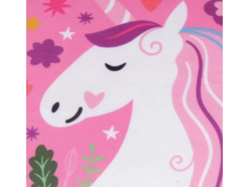 Online Bestlivings Kissenhülle 2er Pack Fotodruck 40 x 40 cm Einhorn Pink