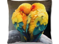 Online Bestlivings Kissenhülle Fotodruck 40 x 40 cm Sittiche Ohne Füllung