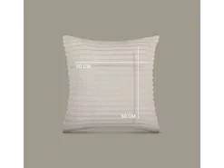 Outlet Bestlivings Kissenhülle Kordoptik 50 x 50 cm Creme Beige