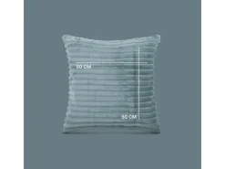 Best Bestlivings Kissenhülle Kordoptik 50 x 50 cm Graugrün