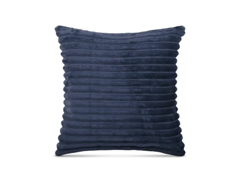 Bestlivings Kissenhülle Kordoptik 40 x 40 cm Mitternachtsblau