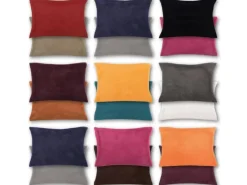 New Bestlivings Kissenhülle Kuschel 30 x 50 cm Ohne Füllung Braun