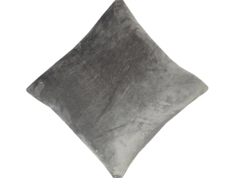 Online Bestlivings Kissenhülle Kuschel Kissenbezug mit Reißverschluss 45 x 45 cm Anthrazit