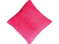 New Bestlivings Kissenhülle Kuschel Kissenbezug mit Reißverschluss 50 x 50 cm Pink